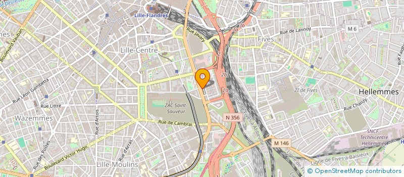 localisation de l'entreprise LE COVEN  LILLE