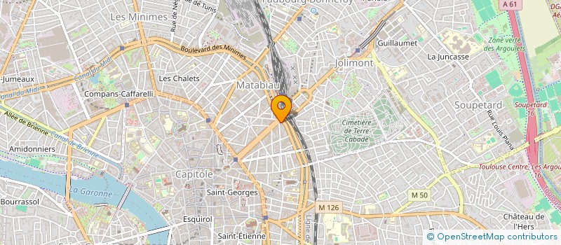 localisation de l'entreprise LE CR7  TOULOUSE