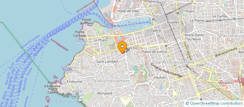 localisation de l'entreprise LE CRABE PIMENT à MARSEILLE