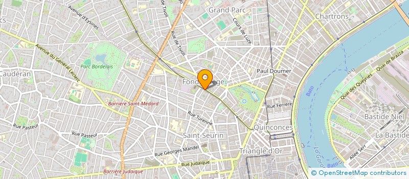 localisation de l'entreprise LE CRAYON PAPOTE  BORDEAUX