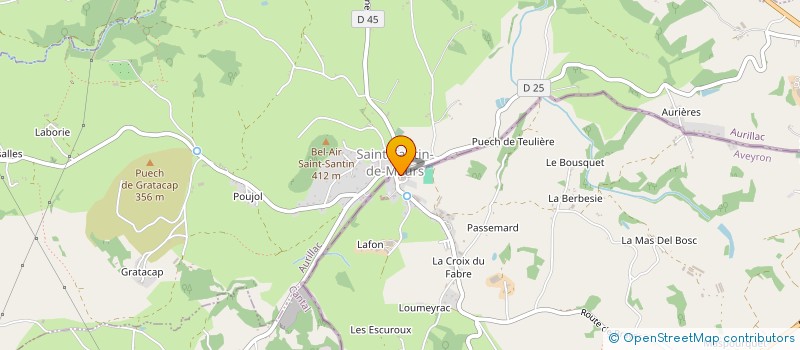 localisation de l'entreprise LE CREATEUR AKF à FLAGNAC