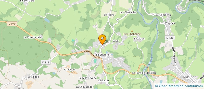 localisation de l'entreprise LE CREOLIA à SAINT-DENIS-DES-MURS