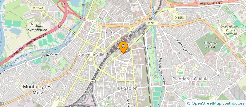 localisation de l'entreprise LE CREPUSCULE à METZ