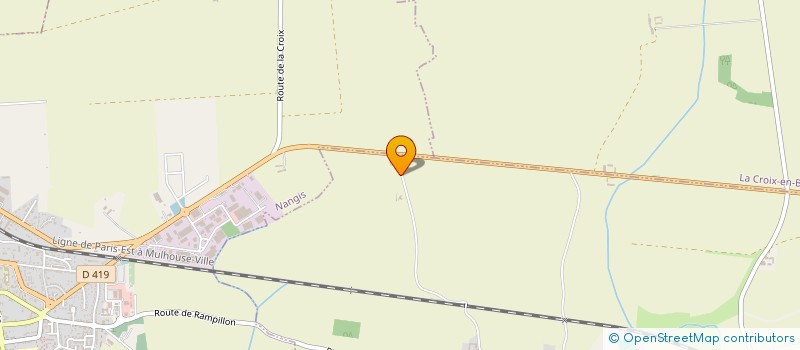 localisation de l'entreprise LE CREPUSCULE DES AIGLES (EURL)  RAMPILLON