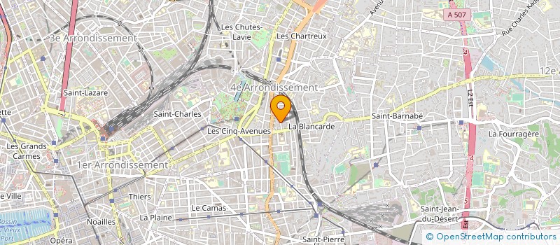 localisation de l'entreprise LE CREUSET à MARSEILLE