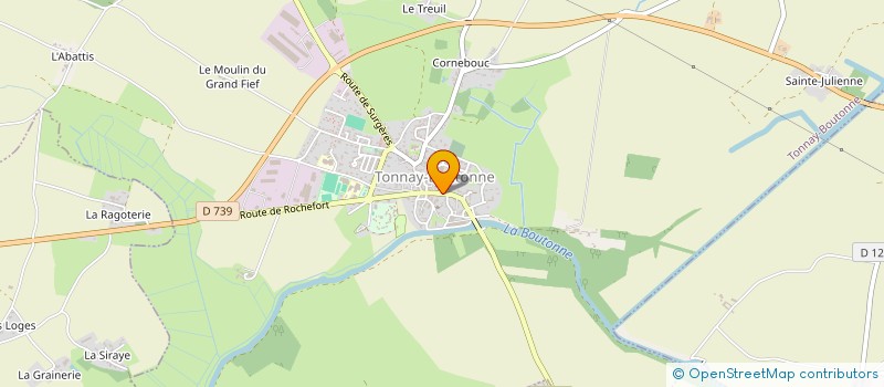 localisation de l'entreprise LE CREUSET  LES NOUILLERS