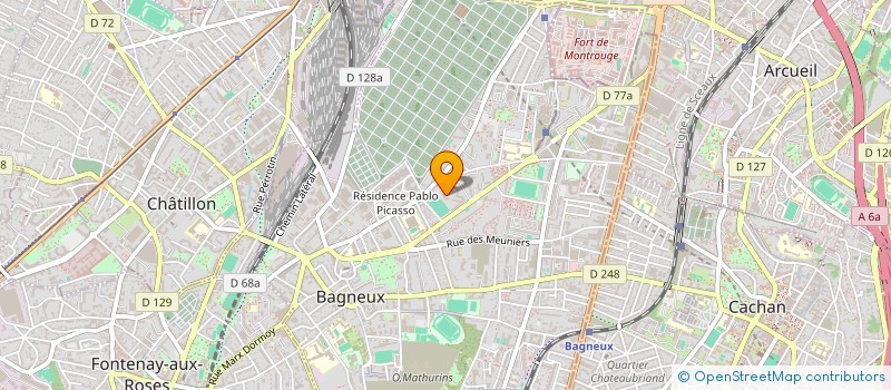localisation de l'entreprise LE CRI (COLLECTIF RESILIENT & INCLUSIF) à BAGNEUX