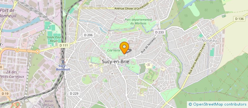 localisation de l'entreprise LE CRI DE L'APHONE  SUCY-EN-BRIE