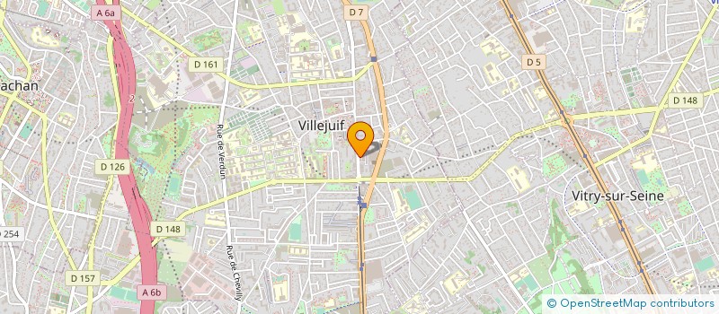 localisation de l'entreprise LE CRI DE L' ARMOIRE à VILLEJUIF