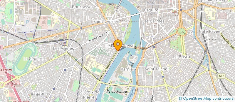 localisation de l'entreprise LE CRI DE LA CAROTTE à TOULOUSE