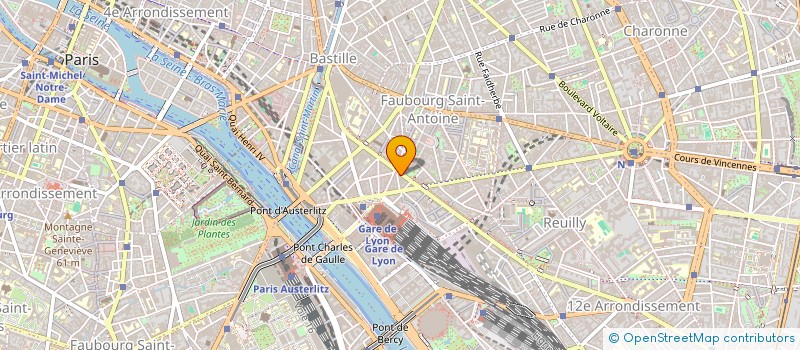 localisation de l'entreprise LE CRI DE LA JUNGLE  PARIS