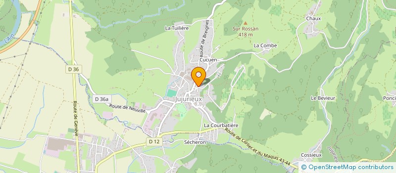 localisation de l'entreprise LE CRI DES PAPILLONS  JUJURIEUX