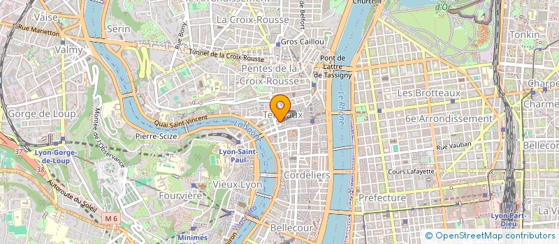 localisation de l'entreprise LE CRI DU KANGOUROU à LYON