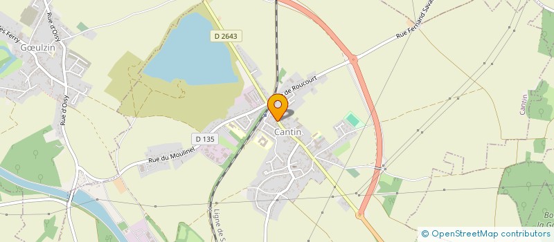 localisation de l'entreprise LE CRI DU PAPYRUS  CANTIN
