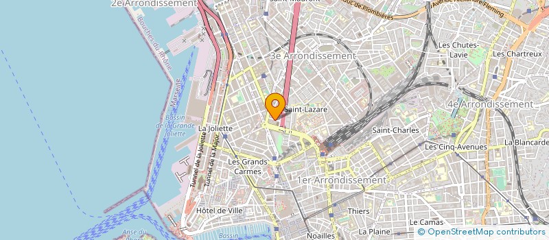 localisation de l'entreprise LE CRI DU PORT à MARSEILLE