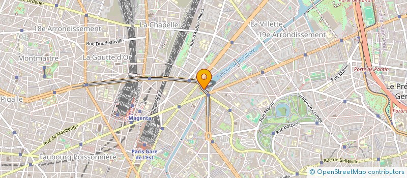 localisation de l'entreprise LE CRIEUR  PARIS