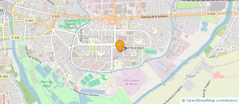 localisation de l'entreprise LE CRISPY  MEAUX