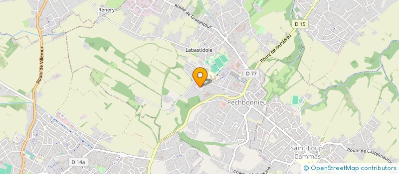 localisation de l'entreprise LE CRISTAL DE ROCHE  PECHBONNIEU