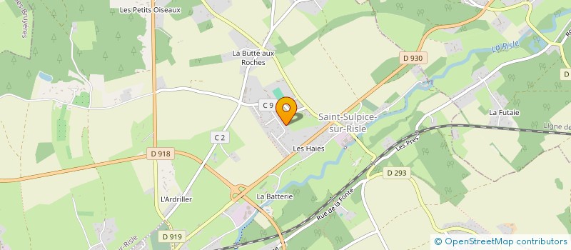 localisation de l'entreprise LE CROC' AMBULANT à SAINT-SULPICE-SUR-RISLE