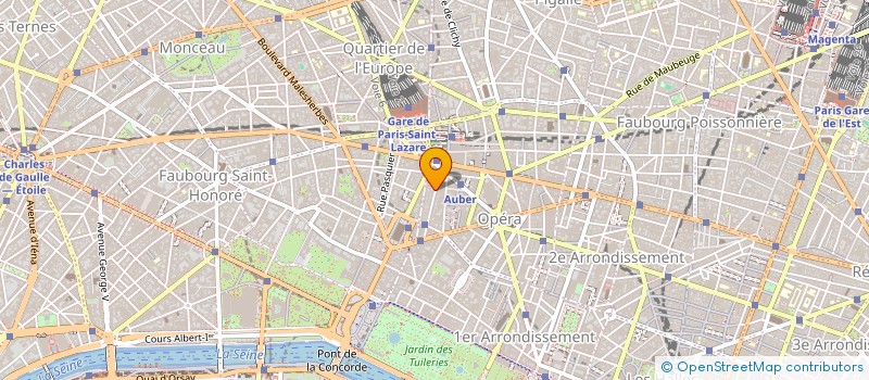 localisation de l'entreprise LE CROCODILE  PARIS