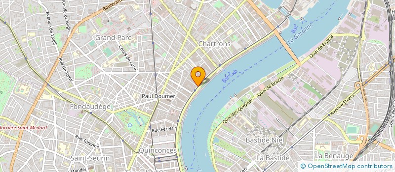 localisation de l'entreprise LE CROISEUR  COLBERT  A BORDEAUX  BORDEAUX
