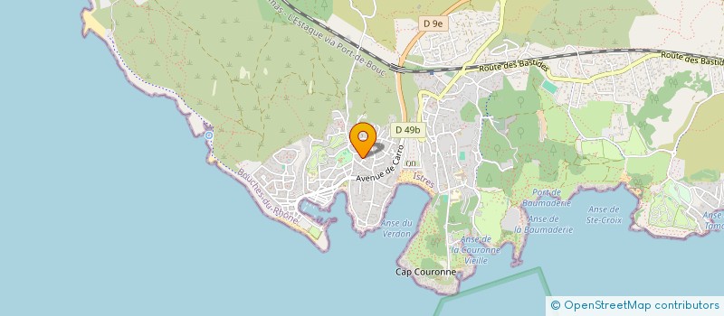 localisation de l'entreprise LE CROISSANT D'OR DE L'EVEIL à MARTIGUES