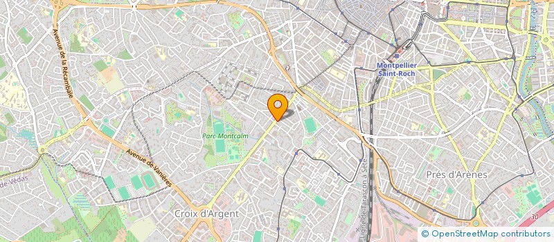 localisation de l'entreprise LE CROQUE EN BOUCHE à MONTPELLIER
