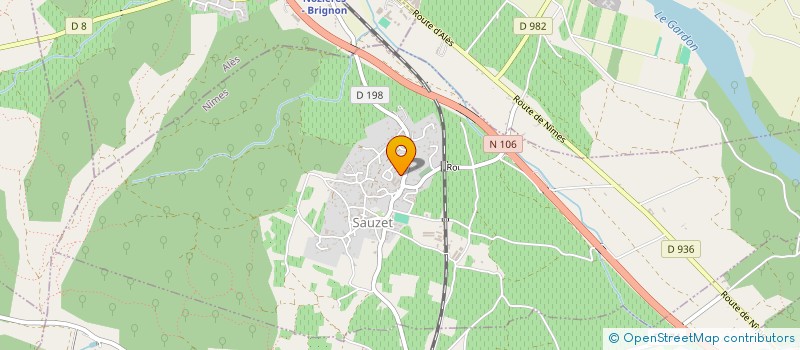 localisation de l'entreprise LE CROZAT  NIMES