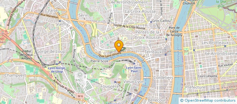 localisation de l'entreprise LE CUBE à LYON