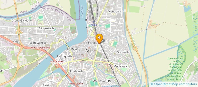 localisation de l'entreprise LE CUISINIER DU ROY à ARLES