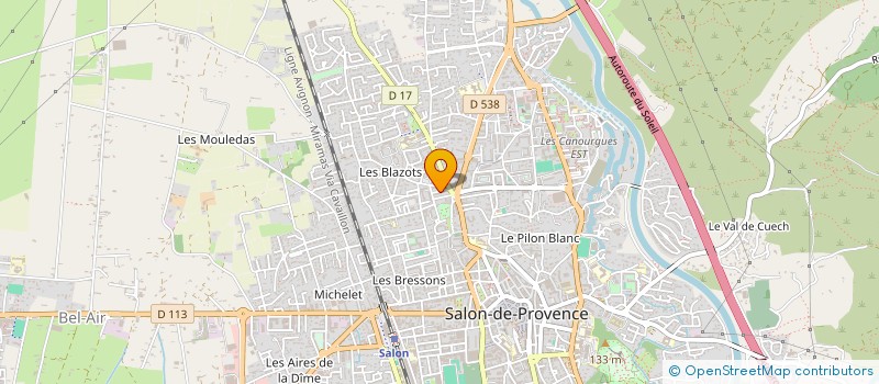 localisation de l'entreprise LE CUISINISTE  SALON-DE-PROVENCE