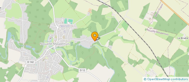 localisation de l'entreprise LE CUIVRE DES MARAIS  NOUAILLE-MAUPERTUIS