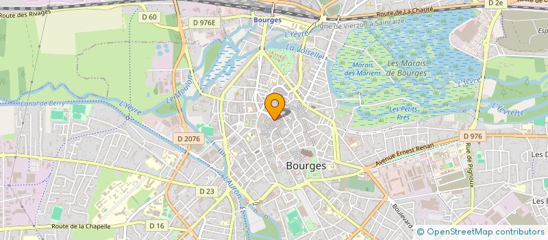 localisation de l'entreprise LE CUJAS à ORLEANS