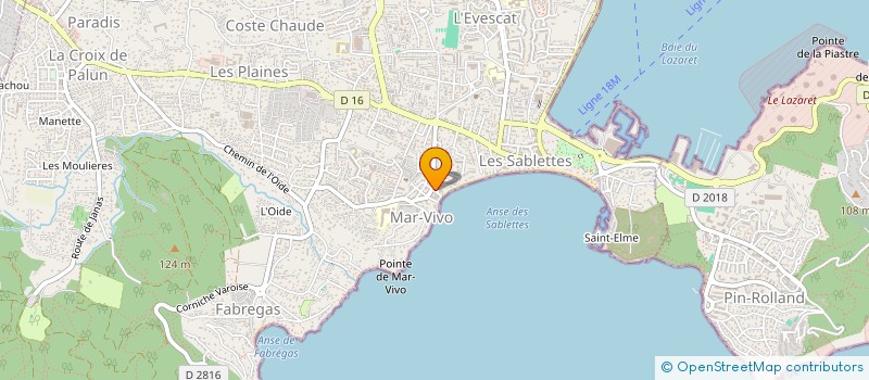 localisation de l'entreprise LE CURE à LA SEYNE-SUR-MER