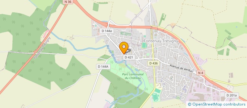 localisation de l'entreprise LE CURE PAROISSE ST MARTIN à FONTENAY-TRESIGNY