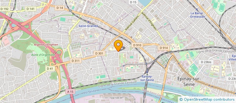 localisation de l'entreprise LE CYBER D'ORGEMONT à EPINAY-SUR-SEINE
