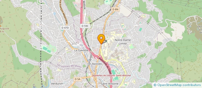 localisation de l'entreprise LE CYBERPHONE à MARSEILLE