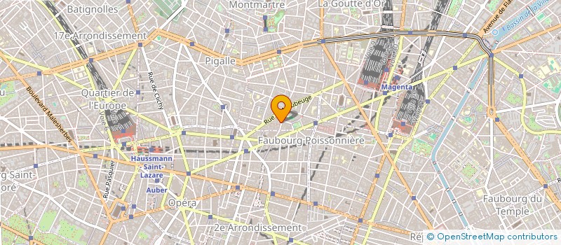 localisation de l'entreprise LE CYCLE COMMERCIAL à PARIS