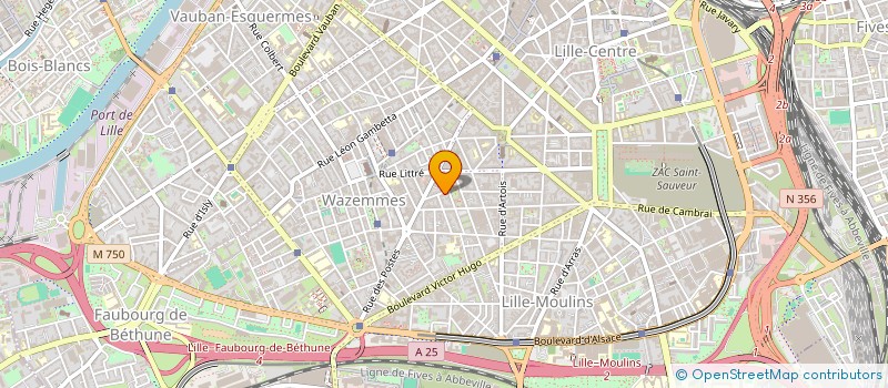 localisation de l'entreprise LE CYCLE LONG IMMOBILIER à LILLE