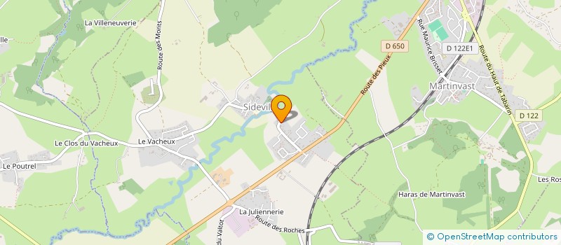 localisation de l'entreprise LE CYCLEVILLAIS  SIDEVILLE