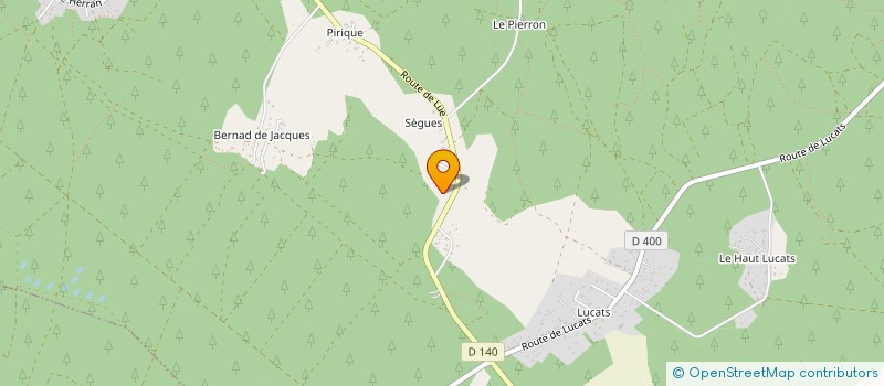 localisation de l'entreprise LE CYCLO PARENTISSOIS  PARENTIS-EN-BORN