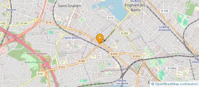 localisation de l'entreprise LE CYGNE à EPINAY-SUR-SEINE