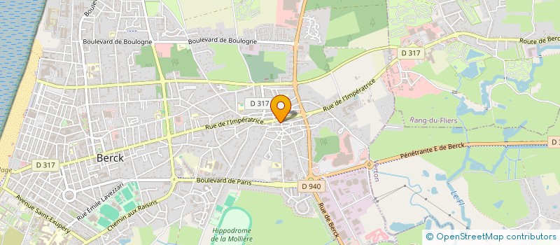 localisation de l'entreprise LE CYGNE  MERLIMONT