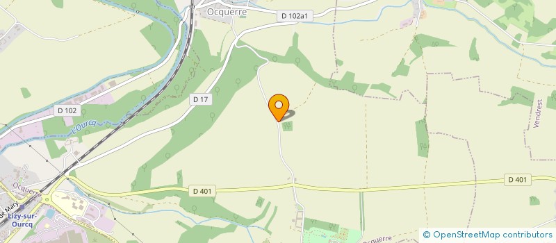 localisation de l'entreprise LE CYGNE  OCQUERRE