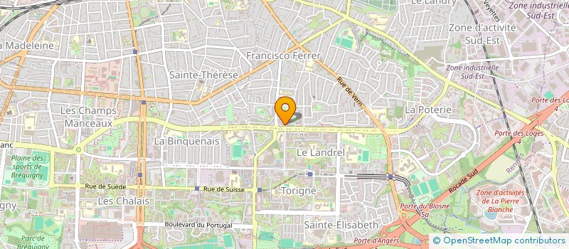localisation de l'entreprise LE CYGNE à RENNES