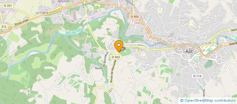 localisation de l'entreprise LE CYPRES DE MAURAGNE à APT