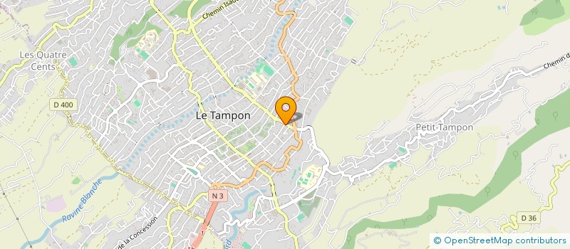 localisation de l'entreprise LE D'OU SAVEURS  LE TAMPON