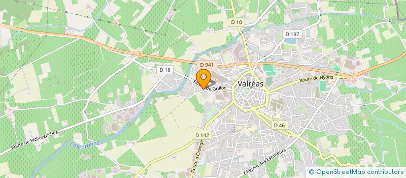 localisation de l'entreprise LE D PERFORMANCE à VALREAS