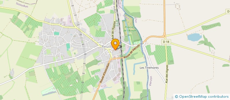 localisation de l'entreprise LE DAGOBERT SARL à REUILLY