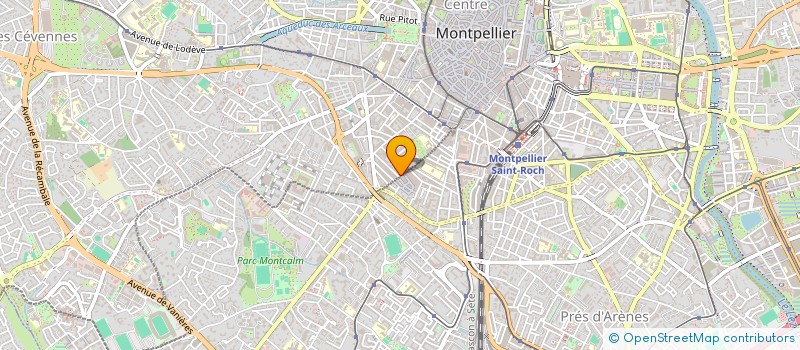 localisation de l'entreprise LE DAHLIA à MONTPELLIER
